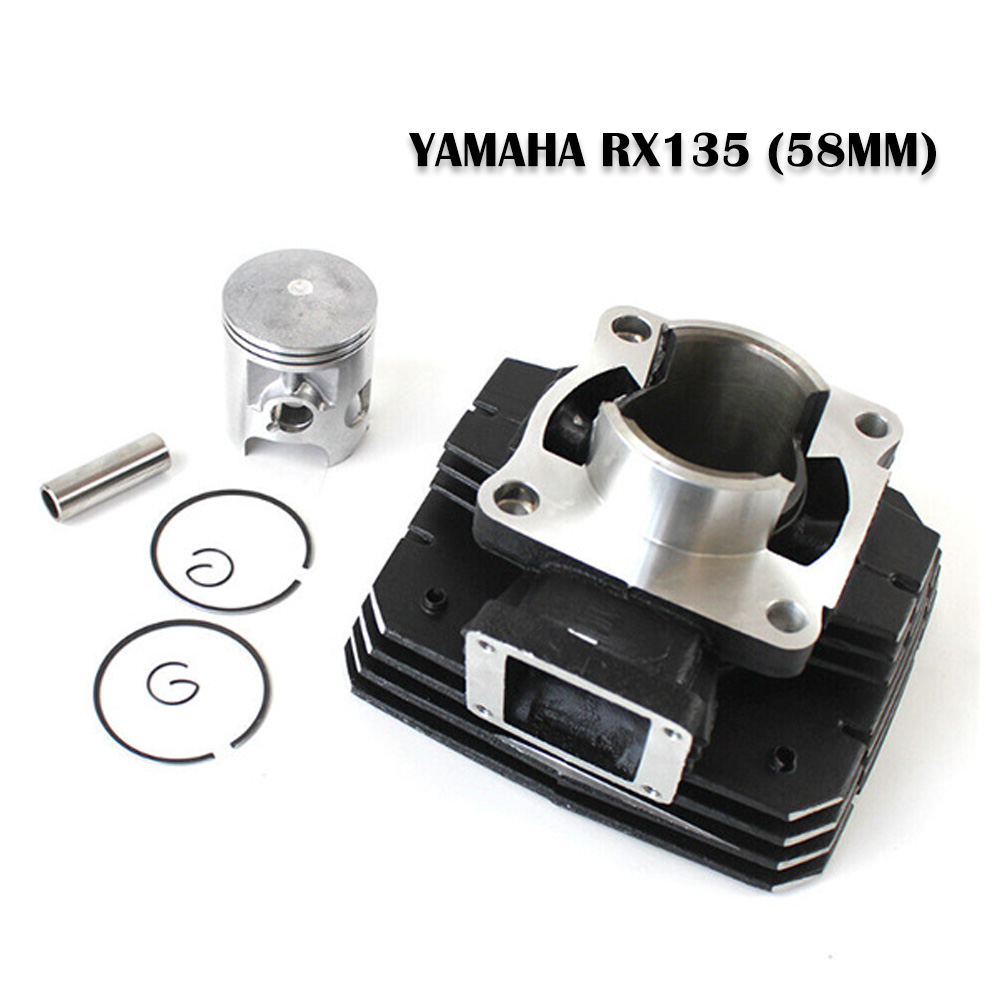 Motorcycle Gasket - Motorcilinderblok zuigerveren pakkingset 58mm voor YAMAHA