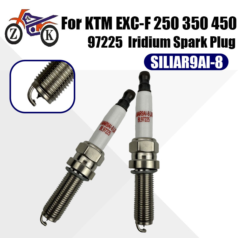 Motorcycle Spark Plug - LMAR9AI-8 97225 Iridium bougie set voor