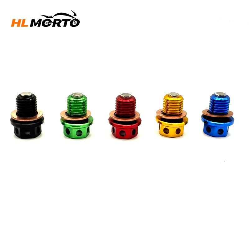 Motorcycle Oil Filter - Motorfiets Magnetische CNC Olieaftapplug Bout Voor