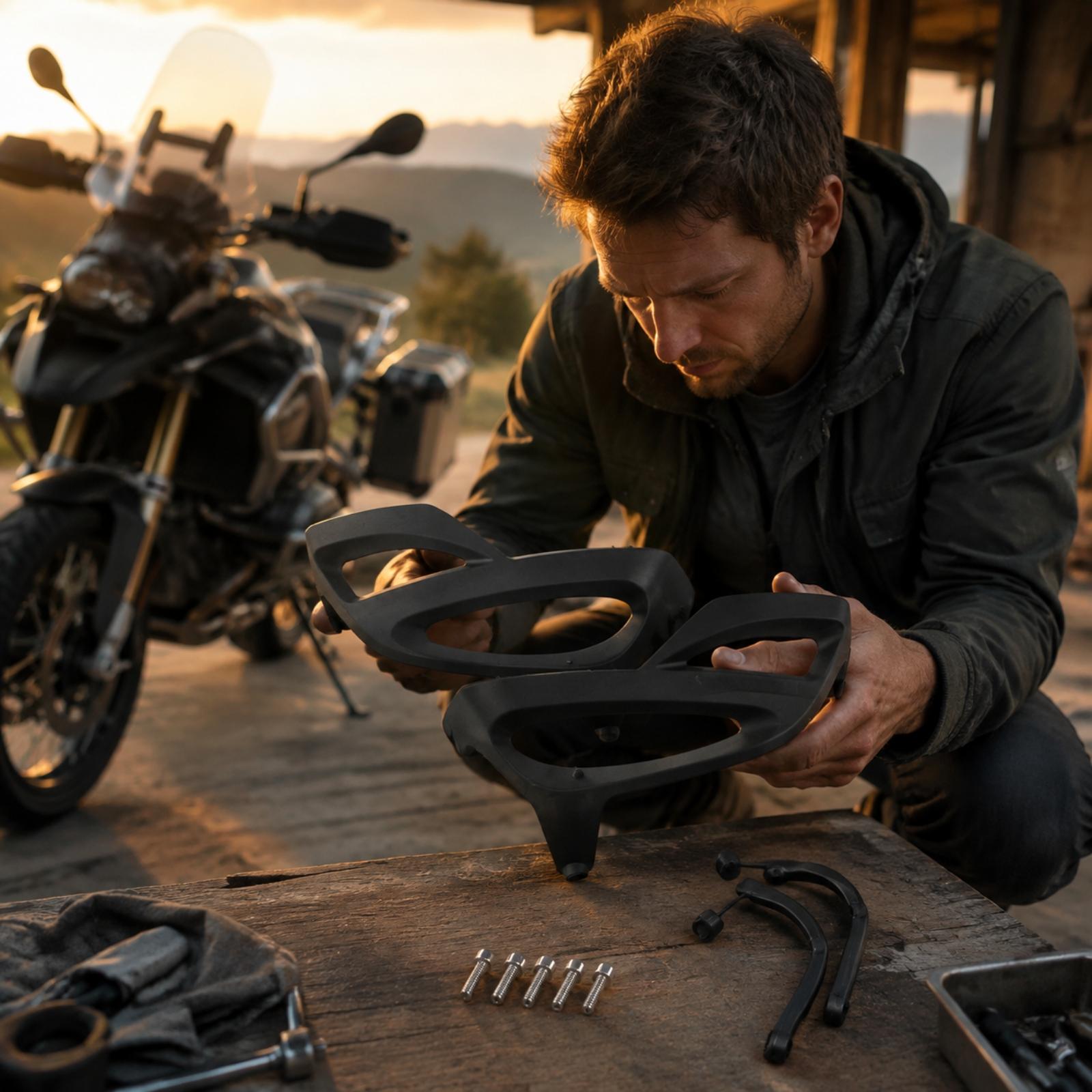 Schokbestendige motorbeschermi - Motorcycle Engine Kit recensie en prijs
